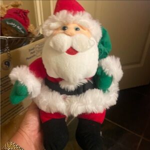 Stuffins plush Santa Claus
